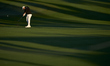 Matthew Baldwin of England plays his second shot on the 10th hole on day two of the Estrel...