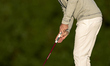 Julien Guerrier of France plays a shot on the 10th green during the Estrella Damm N.A. And...