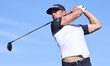 Niklas Norgaard of Denmark tees off on the 6th hole during the Estrella Damm N.A. Andaluci...