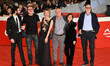 (L-R) Alessio Vassallo, Valerio Mastandrea, Violante Placido, Davide Ferrario, and Marco B...