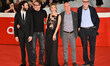 (L-R) Alessio Vassallo, Valerio Mastandrea, Violante Placido, Davide Ferrario, and Marco B...