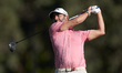 Pablo Larrazabal of Spain tees off on the 2nd hole on the third day of the Estrella Damm N...