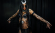 A cosplayer dresses as the witch from Suicide Squad for New York Comic Con at the Javits C...