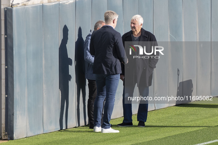 Manchester City Training Session And Press Conference - UEFA Champions League 2024/25 League Phase MD3