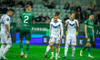 MACIEJ DOMANSKI and MATTHEW GUILLAUMIER participate in a PKO Ekstraklasa match between WKS...