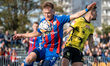 Grzegorz Szymusik participates in the game between Wieczysta Krakow and Polonia Bytom in K...