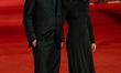 Tommaso Ragno and Lucia Re attend the ''L'Isola Degli Idealisti'' red carpet during the 19...