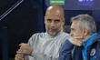 Manchester City F.C. manager Pep Guardiola is present during the UEFA Champions League Lea...