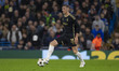 Asger Sorensen #25 of AC Sparta Praha possesses the ball during the UEFA Champions League...