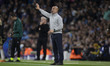 Manchester City F.C. manager Pep Guardiola gesticulates during the UEFA Champions League L...