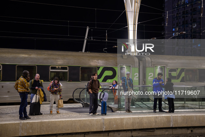 Oriente Train Station - Railway Transport Strike In Portugal