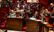 In Paris, France, on October 29, 2024, the view from the ministers' bench includes Yannick...