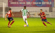 Players are in action during the Copa del Rey 2024-2025 match between UE Olot and Cordoba...