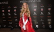 Miss Germany Pia Theissen attends the red carpet for the Miss Universe Catrinas Gala at An...