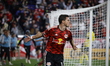 Dante Vainzer celebrates with teammates after scoring a goal at Red Bull Stadium in Harris...