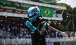 George Russell of the Mercedes AMG F1 Team W15 poses for a portrait during the Formula 1 G...