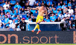 Mateo Retegui of Atalanta BC celebrates after scoring third goal during the serie Serie A...