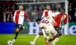 Red Bull Salzburg midfielder Mamady Diambou and Feyenoord Rotterdam forward Ibrahim Osman...