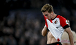 Feyenoord Rotterdam defender Gijs Smal plays during the match between Feyenoord and Salzbu...