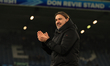 Daniel Farke, Leeds United manager, after the Sky Bet Championship match between Leeds Uni...