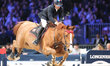 Arnaldo Bologni rides D Mark 2 during the CSI5*-W Longines FEI Jumping World Cup 2024 Gran...