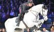 Emanuele Gaudiano rides Chalou Love PS during the CSI5*-W Longines FEI Jumping World Cup 2...