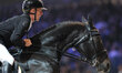 Marcus Ehning rides Coolio 42 during the CSI5*-W Longines FEI Jumping World Cup 2024 Grand...