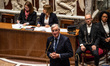 Prime Minister Michel Barnier attends the National Assembly during the parliamentary quest...