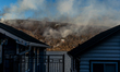 The Jennings Creek Wildfire burns near Greenwood Lake, NY, U.S., on November 13, 2024. The...