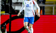 Italy defender Alessandro Bastoni plays during the match between Belgium and Italy at the...