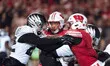 The Wisconsin Badgers play against the Oregon Ducks at Camp Randall Stadium in Madison, Wi...