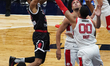 Phil Wheeler, #23 of the Texas Legends, drives to the basket against the Memphis Hustle du...