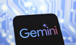 The Google Gemini logo appears on the screen of a smartphone in Reno, United States, on No...