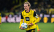 Julian Brandt of Borussia Dortmund looks on during the Bundesliga soccer match between Bor...