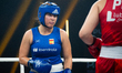 Dunia Martinez Mas fights against Emilia Koterska during the Suzuki Boxing Night 31, Gala...