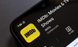 The IMDb app logo appears on the screen of a smartphone in Reno, United States, on Novembe...