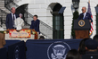 U.S. President Joe Biden hosts the 77th anniversary of the National Thanksgiving Turkey pr...