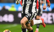Kenan Yildiz of Juventus participates in the Serie A match between AC Milan and Juventus a...