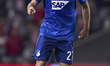 Andrej Kramaric of TSG 1899 Hoffenheim is in action during the UEFA Europa League match be...