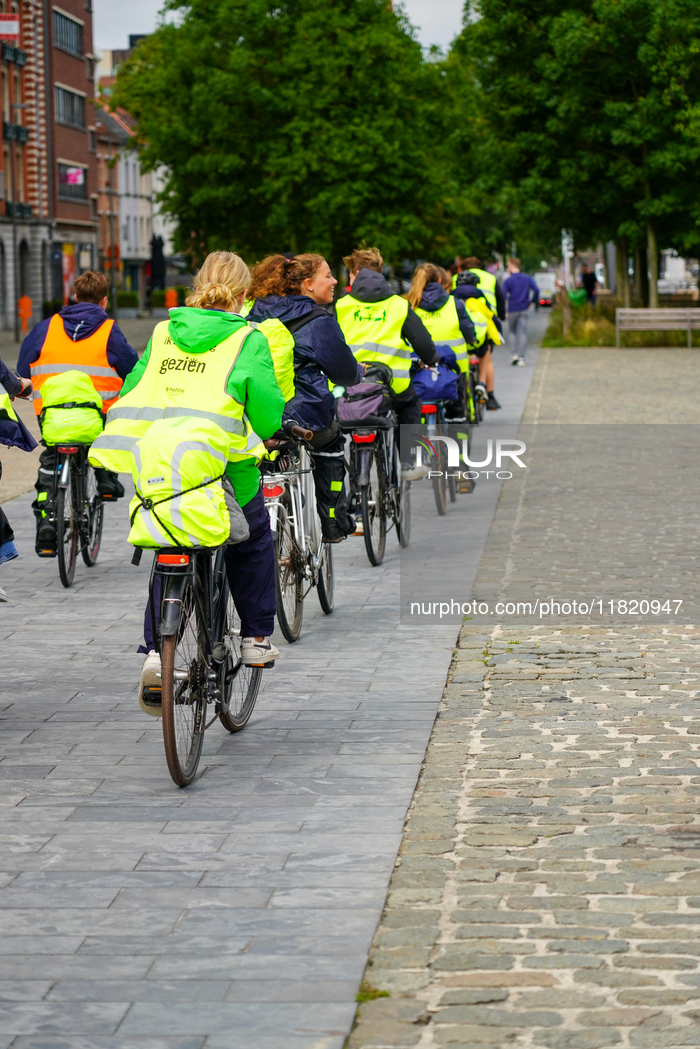 Cycling Fun In Antwerp