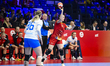 BOICIUC Alisia-Lorena is in action during the Romania vs. Czechia match at the Women's EHF...