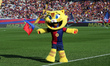 The presentation of Cat, the new FC Barcelona mascot, to the supporters takes place at the...