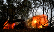 In Donetsk region, Ukraine, on October 25, 2024, the artillerymen of the Khyzhak Patrol Po...
