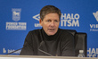 Crystal Palace Manager, Oliver Glasner, gives his press conference during the Premier Leag...