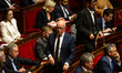 Eric Ciotti, President of the UDR group, is seen during the session examining the report o...