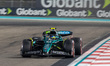 Fernando Alonso of Spain drives the (14) Aston Martin Aramco Cognizant F1 Team AMR24 Merce...