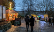 The Andechs Christmas Market in Andechs, Upper Bavaria, Bavaria, Starnberg District, Germa...