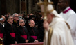 Pope Francis attends an Ordinary Public Consistory for the creation of new cardinals at St...