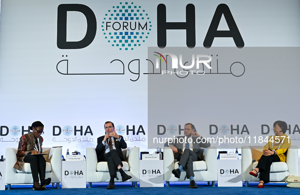 Comfort Ero, President and CEO of the International Crisis Group, Espen Barth Eide, Minister of Foreign Affairs of Norway, Thomas Perriello,... by Noushad Thekkayil/NurPhoto