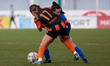 In Ta' Qali, Malta, on December 8, 2024, Alishia Cassar of Birkirkara competes for the bal...